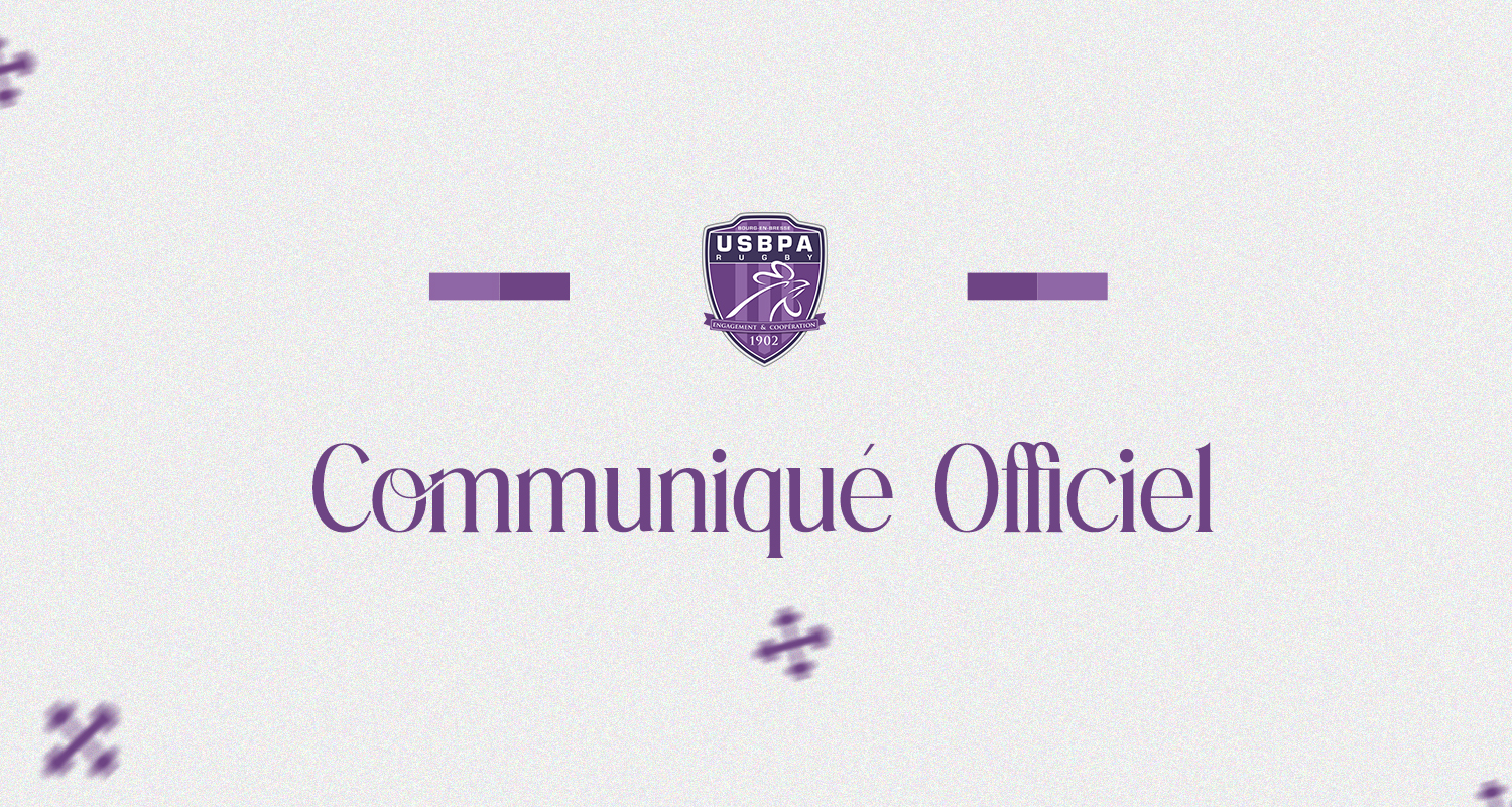 Communiqué officiel